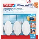 tesa-powerstrips-hooks-small-oval-3-hooks-4-strips-white-securadeal-1 | Securadeal