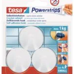 tesa-powerstrips-hooks-small-round-3-hooks4-strips-white-securadeal-1 | Securadeal