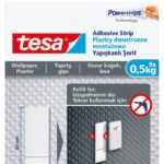 tesa-powerstrips-sensitive-surface-0-5kg-9-adhesive-strips-wallpaperplaster-securadeal-2 | Securadeal
