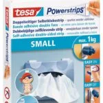 tesa-powerstrips-small-14-double-sided-adhesive-strips-securadeal-2 | Securadeal Tesa Powerstrips Small 14 Double sided Adhesive Strips Premium Fasteners from Tesa