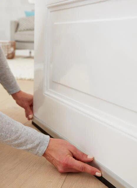 TESAMOLL Door-To-Floor Brush Comfort Brown Draught Stopper 1m x 40mm - Premium Brush from TESAMOLL - Just R 321! Shop now at Securadeal