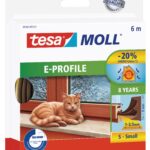 tesamoll-e-profile-window-sealing-tape-draught-stopper-6m-x-9mm-brown-securadeal | Securadeal Tesamoll E profile Window Sealing Tape Draught Stopper 6m X 9mm Brown Premium Hardware from Tesamoll Just R 82 Shop Now at Securadeal