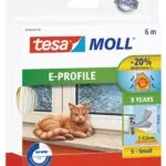 tesamoll-e-profile-window-sealing-tape-draught-stopper-6m-x-9mm-white-securadeal | Securadeal Tesamoll E profile Window Sealing Tape Draught Stopper 6m X 9mm White Premium Hardware from Tesamoll Just R 82 Shop Now at Securadeal