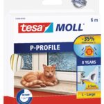 tesamoll-p-profile-window-insulation-tape-6m-x-9mm-white-securadeal-1 | Securadeal
