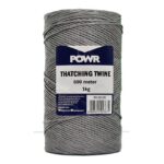 thatching-twine-polypropylene-dark-grey-medium-1kg-600mkg-securadeal | Securadeal Thatching Twine Polypropylene Dark Grey Medium 1kg 600mkg Premium Hardware from Powr Just R 74 Shop Now at Securadeal