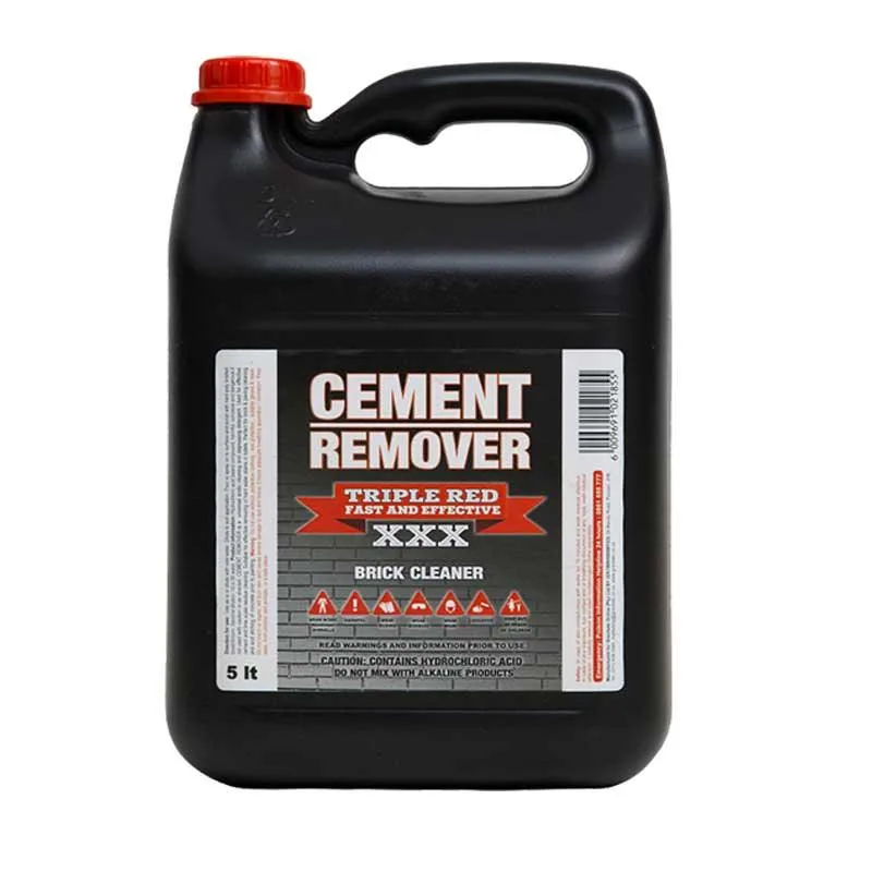 triple-red-cement-remover-5-litre-securadeal | Securadeal Triple Red Cement Remover 5 Litre Premium Cleaning Products from Triple Red Just R 142 Shop Now at Securadeal