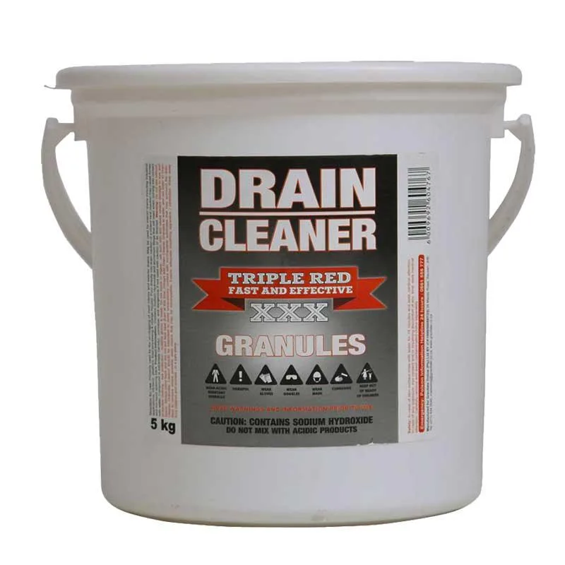 triple-red-drain-cleaner-granules-5kg-securadeal | Securadeal Triple Red Drain Cleaner Granules 5kg Premium Cleaning Products from Triple Red Just R 320 Shop Now at Securadeal