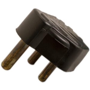 UNITED ELECTRICAL Rubber United Plugtop Black (M10C) - Premium Plug Tops from United Electrical - Just R 19! Shop now at Securadeal