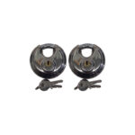 Rigger Lock Stainless Steel Discus Lock  2 Piece    Premium Discus Lock from Rigger