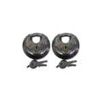 Rigger Lock Stainless Steel Discus Lock  2 Piece    Premium Discus Lock from Rigger