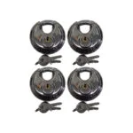 Rigger Lock Stainless Steel Discus Lock  4 Piece    Premium Discus Lock from Rigger