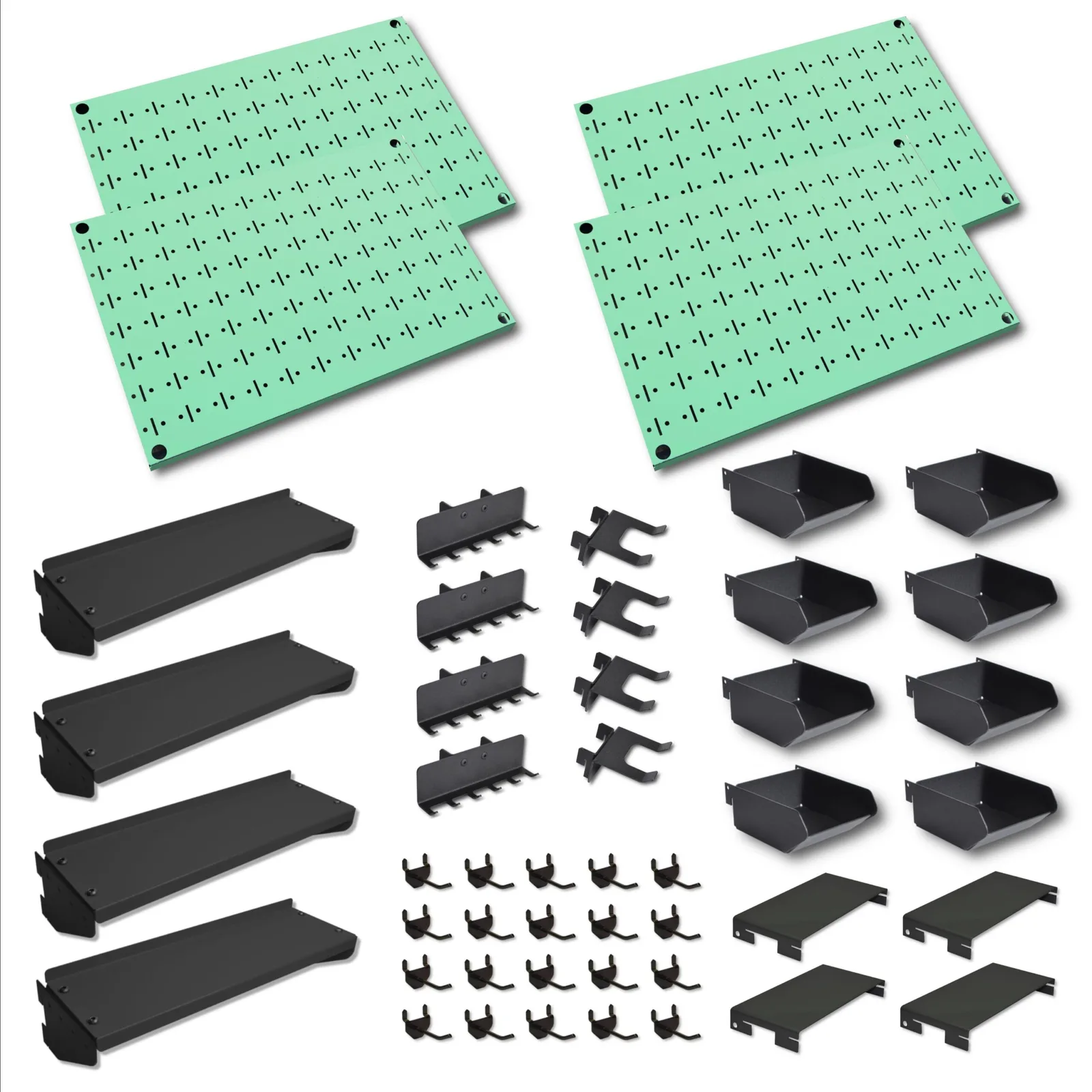Clip fit 4 Pegboard and Accessories Pack 600mm X 400mm   Premium Storage  Workshop from Clip fit