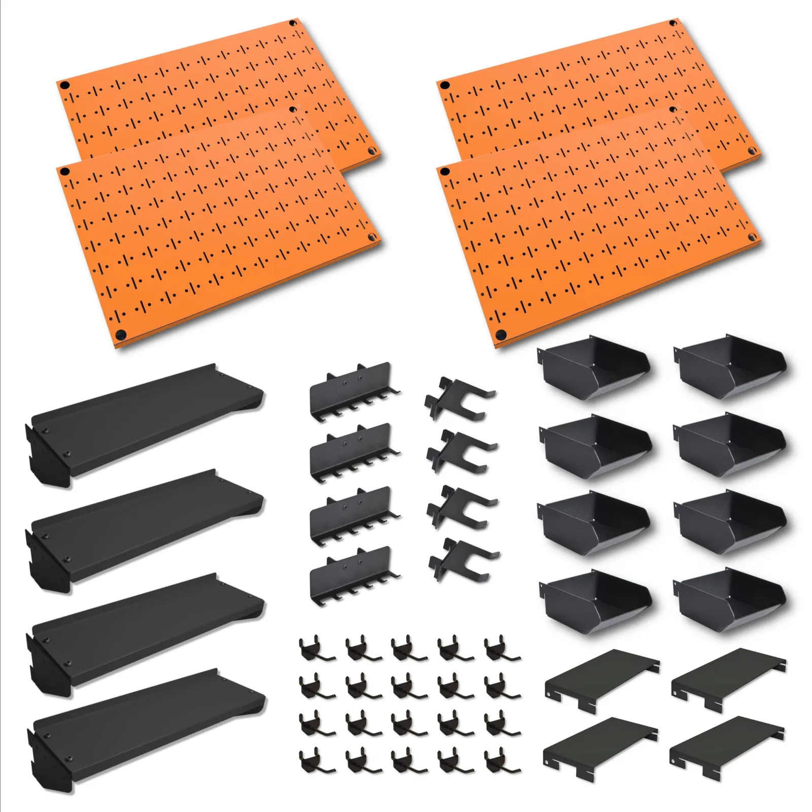 Clip fit 4 Pegboard and Accessories Pack 600mm X 400mm   Premium Storage  Workshop from Clip fit