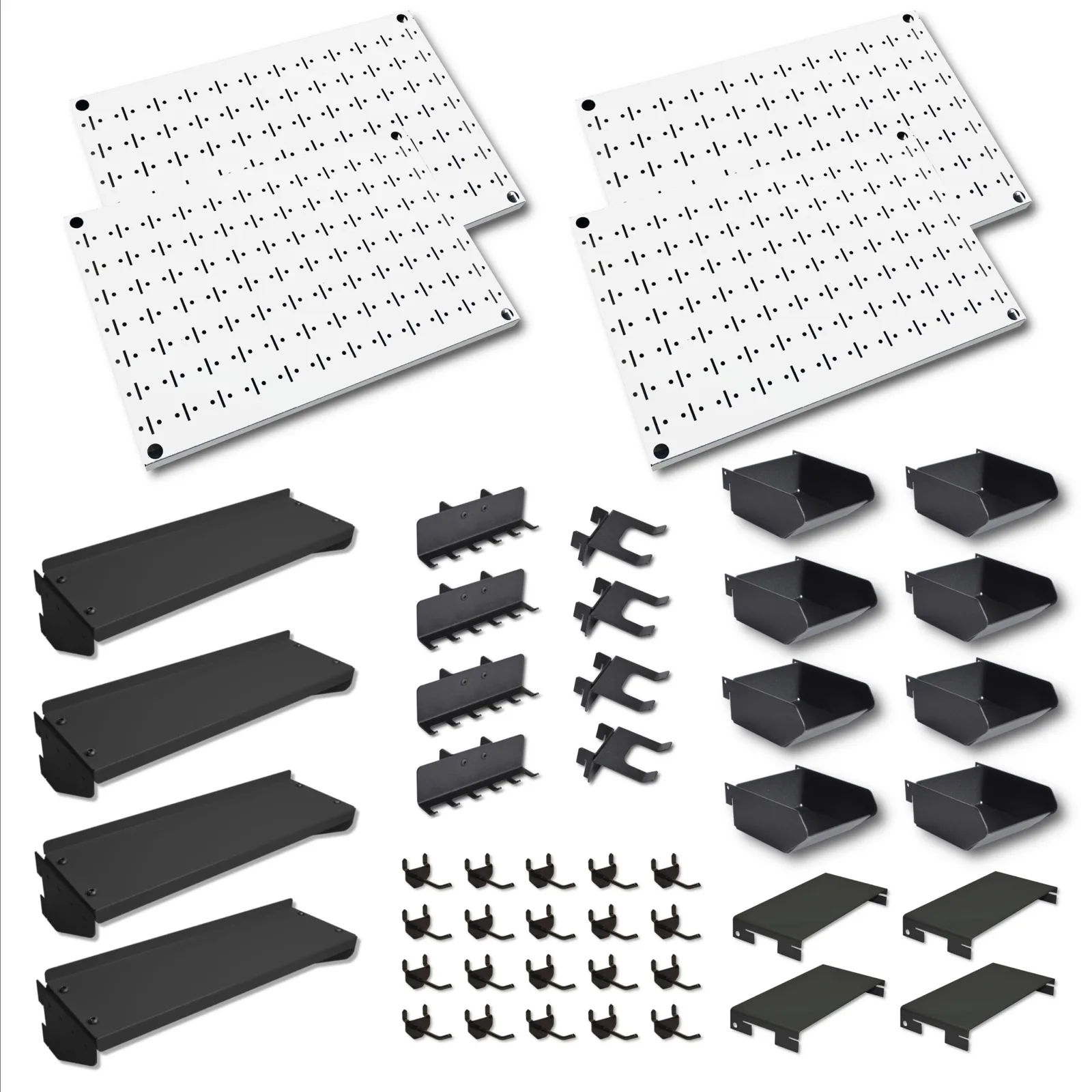 Clip fit 4 Pegboard and Accessories Pack 600mm X 400mm   Premium Storage  Workshop from Clip fit