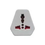 E11303 - 1 | Securadeal Plugon Universal Travel Plugtop Adaptor Sa to Uk Eu Us 1 X 3 pin Outlets Premium Electrical Lighting from Plugon