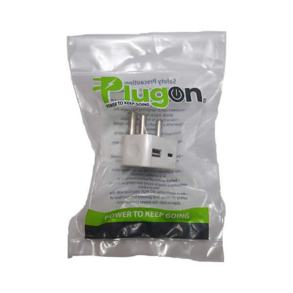 admin-ajax 2 | Securadeal White Usb Wall Charger in a Clear Plastic Bag Featuring the Plugon Logo and the Slogan power to Keep Going