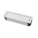 3 | Securadeal White Rectangular Front panel Component with a Long Horizontal Slot Likely a Drivecard Reader Module