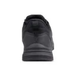 Sprinter 2 | Securadeal Black Athletic Shoe Viewed from the Back Showing the Heel Pull Tab and Padded Sole Edge
