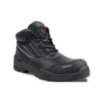 WR0081 - WR0088 - Wright-Hiker-Edge 1 | Securadeal Black Wright Safety Boot with Lace up Design and Rugged Sole Ankle high Work Footwear