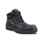 WR0081 - WR0088 - Wright-Hiker-Edge 1 | Securadeal Black Wright Safety Boot with Lace up Design and Rugged Sole Ankle high Work Footwear