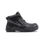 Wright-Hiker-Edge 3 | Securadeal Black Wright Work Boot with Padded Ankle Reinforced Toe and Rugged Multisurface Sole