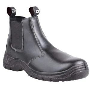 DOT SAFETY Chelsea Contractors Steel Toe Boot Black