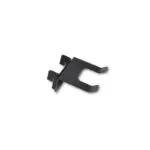 1 | Securadeal Black Metal Mounting Clip with a U shaped Fork and Two Side Tabs