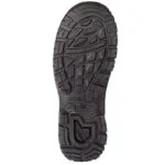 4 | Securadeal Black Rugged Rubber Shoe Sole with Deep Tread and Multidirectional Lugs for Traction