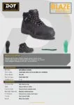 DOT-Blaze-Hiker-Black-Spec-Sheet | Securadeal