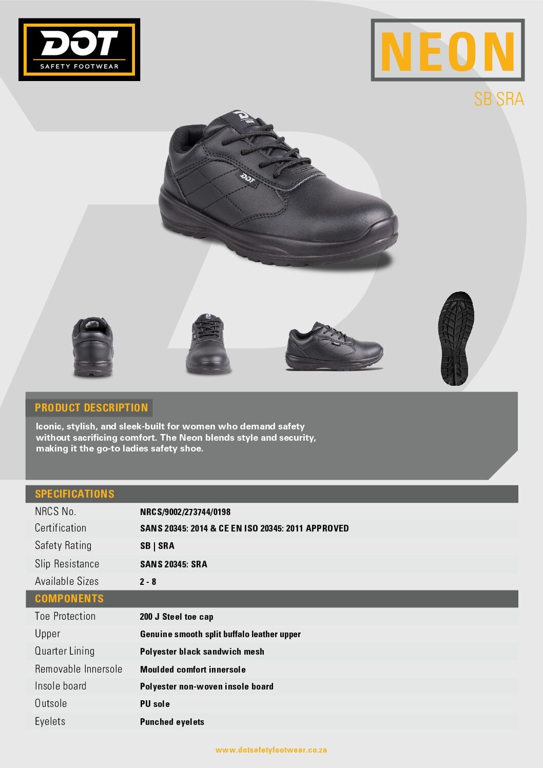 DOT-Neon-Spec-Sheet | Securadeal