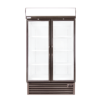 Staycold_Products-13 | Securadeal Two door Glass front Display Refrigerator with Dark Brown Frame and Digital Temperature Control at the Bottom