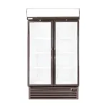 Staycold_Products-13 | Securadeal Two door Glass front Display Refrigerator with Dark Brown Frame and Digital Temperature Control at the Bottom