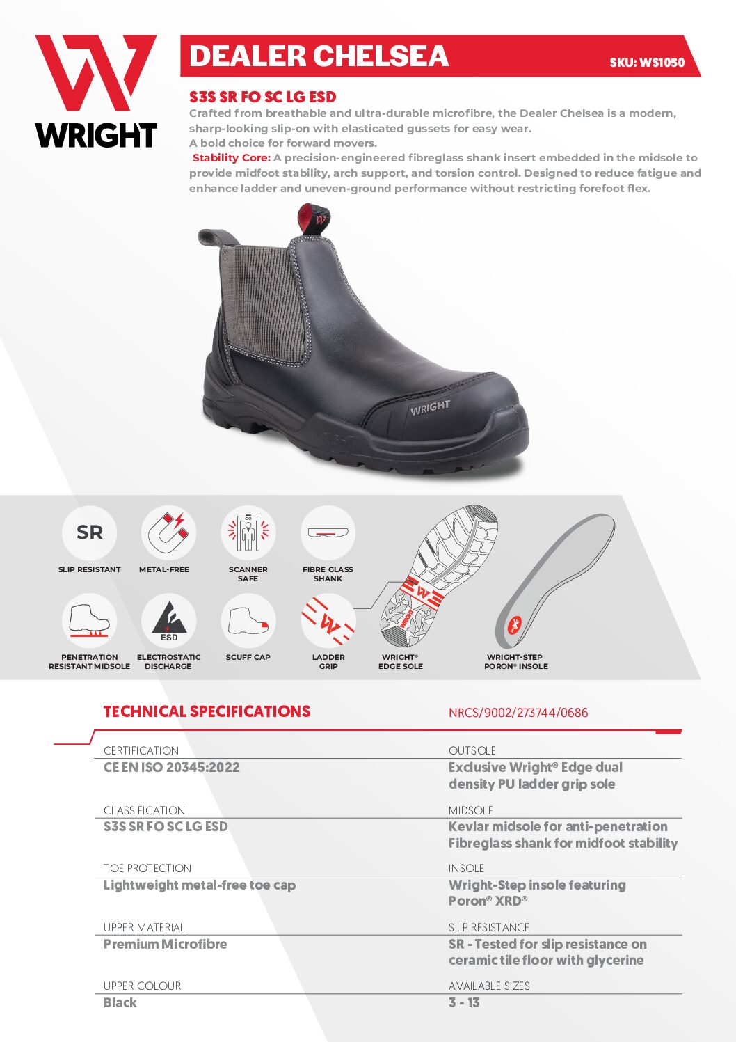 Wright-Dealer-Chelsea-Spec Sheet | Securadeal