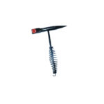 4 | Securadeal a Tool with a Long Sharp Blade Mounted on a Vertical Handle Connected to a Coiled Spring and a Small Hook at the End Designed for Manual Piercing or Puncturing Tasks