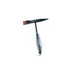 4 | Securadeal a Tool with a Long Sharp Blade Mounted on a Vertical Handle Connected to a Coiled Spring and a Small Hook at the End Designed for Manual Piercing or Puncturing Tasks