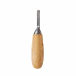 9b00226c-6e13-4cba-95a1-e94dce3a9bf3 | Securadeal Wooden handled Carving Tool with a Narrow Metal Blade for Shaping Wood