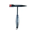 Untitled-1 | Securadeal Long Metal Coil Spring with a Curved Hook at the End and a Flat T bar on Top a Hand operated Spring Tool