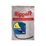 T11543 | Securadeal White Package with Red Rigger Logo and a Blue 5m Measuring Tape Image on Front Labeled measuring Tape and 5m