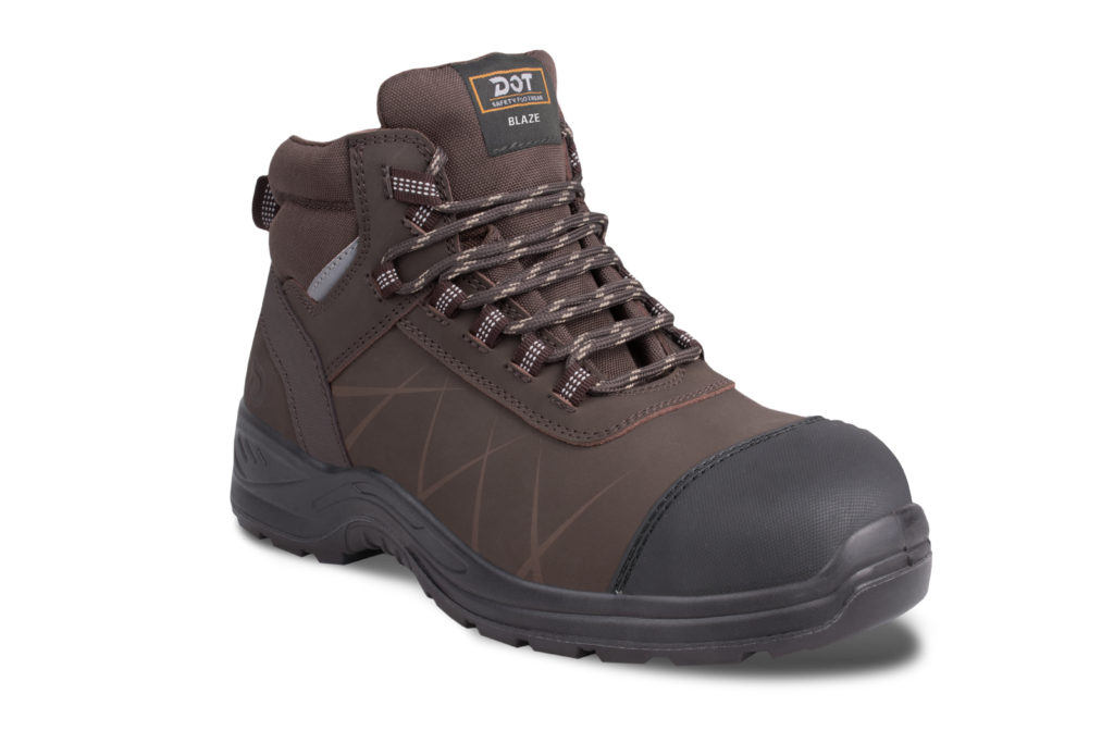 dot-blaze-hiker-brown | Securadeal Dot Safety Blaze Hiker Boot Brown Premium Safety Ppe from Dot