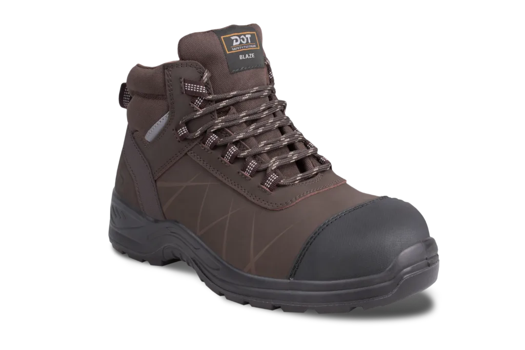 dot-blaze-hiker-brown | Securadeal Dot Safety Blaze Hiker Boot Brown Premium Safety Ppe from Dot