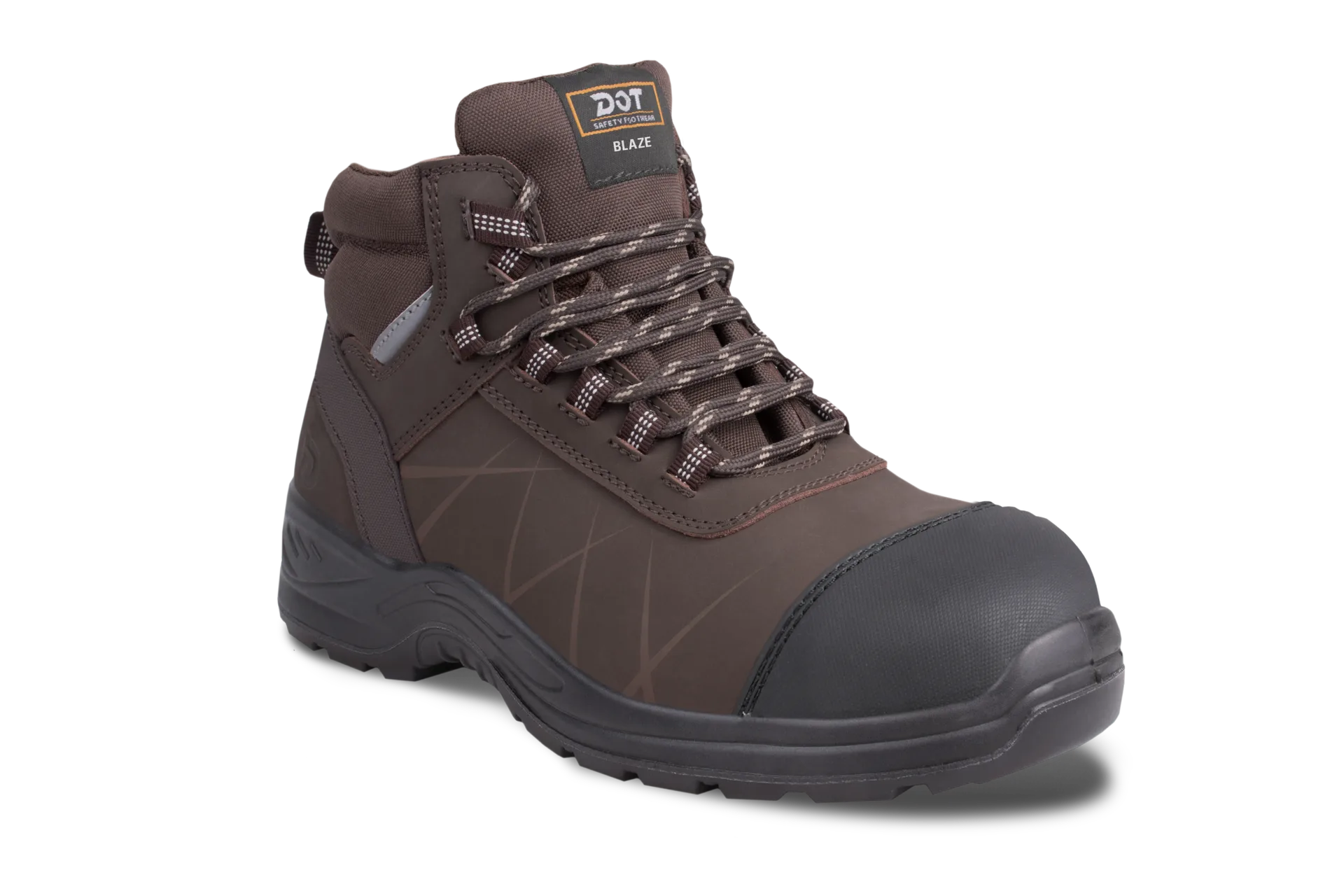 Dot Safety Blaze Hiker Boot Brown   Premium Safety Ppe from Dot