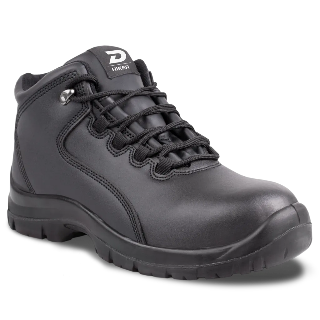 dot-hiker-black | Securadeal Dot Safety Hiker Boot Black Premium Safety Ppe from Dot