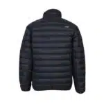 s-zoom 2 | Securadeal Back View of a Black Quilted Puffer Jacket with a High Collar and the Jcb Logo on the Upper Back Edge