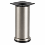 031fc3d2-5182-443a-ade2-ff82a125681b | Securadeal Roco Adjustable Round Leg Brushed Dull Nickel 100mm X 60mm Premium Squeegees from Roco