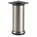 031fc3d2-5182-443a-ade2-ff82a125681b | Securadeal Roco Adjustable Round Leg Brushed Dull Nickel 100mm X 60mm Premium Squeegees from Roco