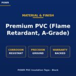 Powr Pvc Flame Retardant Insulation Tape 20m × 18mm   Premium Electrical  Lighting from Powr