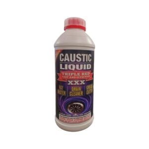 TRIPLE RED Caustic Soda Liquid 1 Litre - Premium Cleaning & Household from Triple Red