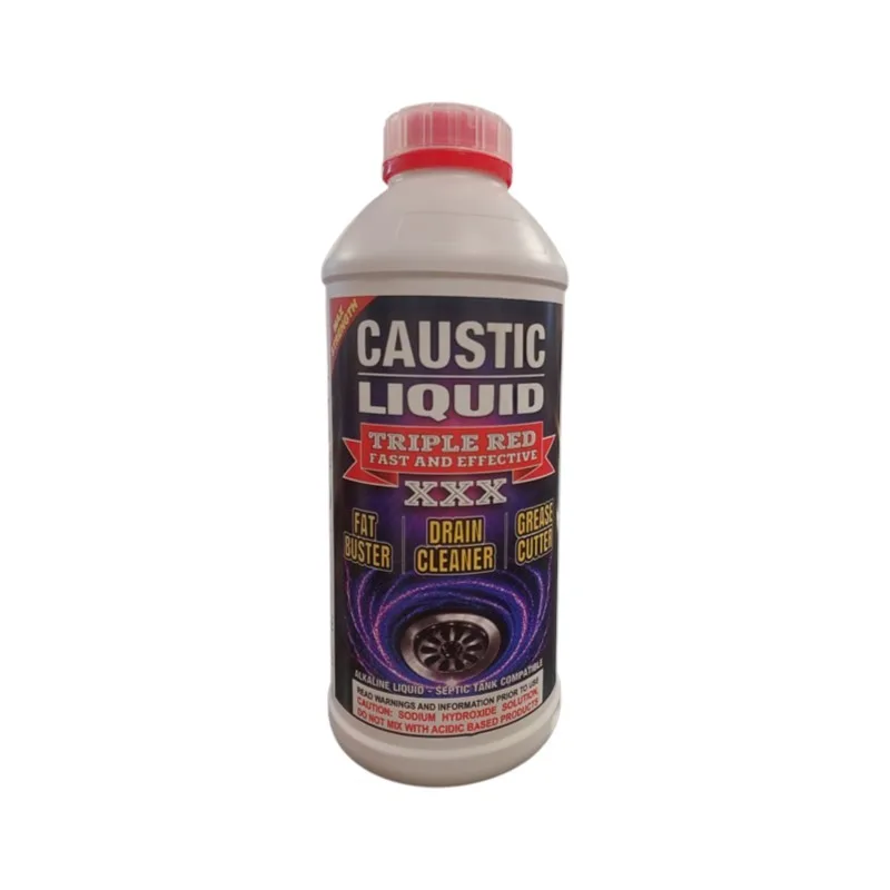 Triple Red Caustic Soda Liquid 1 Litre   Premium Cleaning  Household from Triple Red