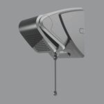 COMPACTA BLACK IMAGE | Securadeal Fame Compacta Electronic Shower Premium Squeegees from Securadeal