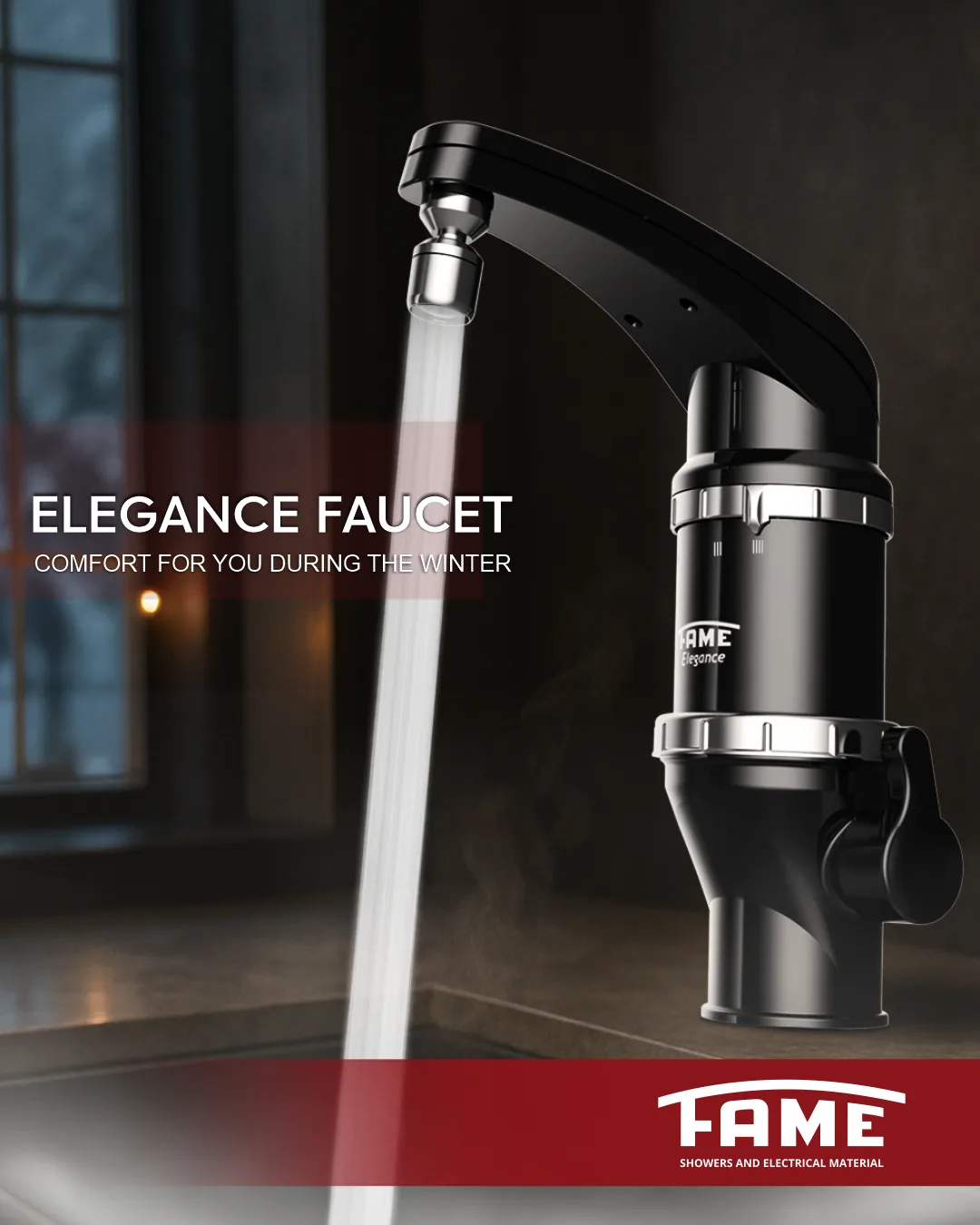 Fame Elegance Faucet   Premium Bathroom Appliances from Fame